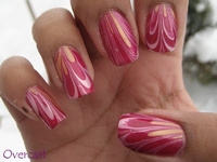 My Simple Little Pleasures Marbled Nails